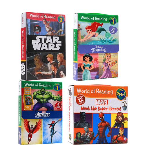 漫威复仇者联盟6册盒装英文版