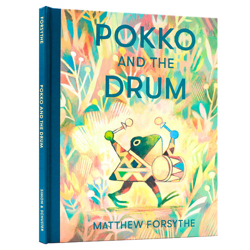 青蛙与鼓精装大开全彩绘本