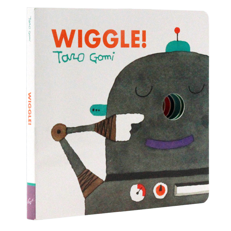 wiggle纸板书英文原版绘本