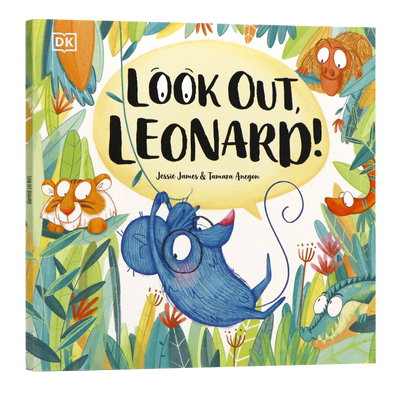 注意小老鼠里奥德英文原版绘本