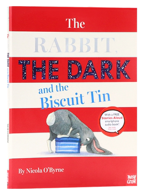兔子 黑暗和饼干罐 英文原版 The Rabbit  the Dark and the Cookie Tin 儿童绘本 Nicola O'Byrne 睡前绘本 建立良好的睡眠习惯