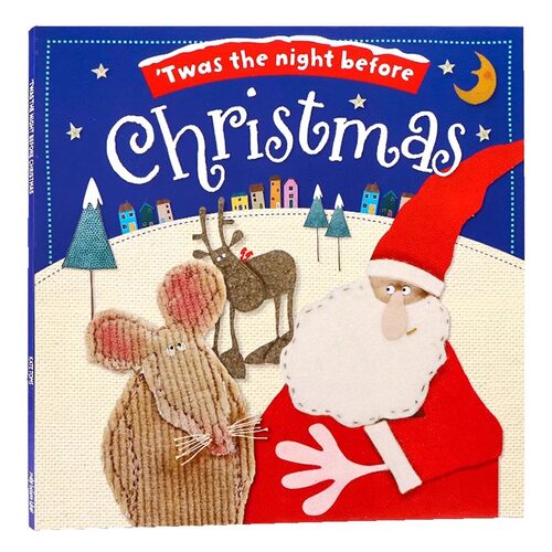 圣诞节主题圣诞前夜英文原版绘本