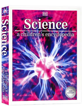 DK儿童科学百科全书 Science A Children's Encyclopedia英文原版 图解彩色插图 物理化学生物启蒙 儿童科学科普百科读物 精装