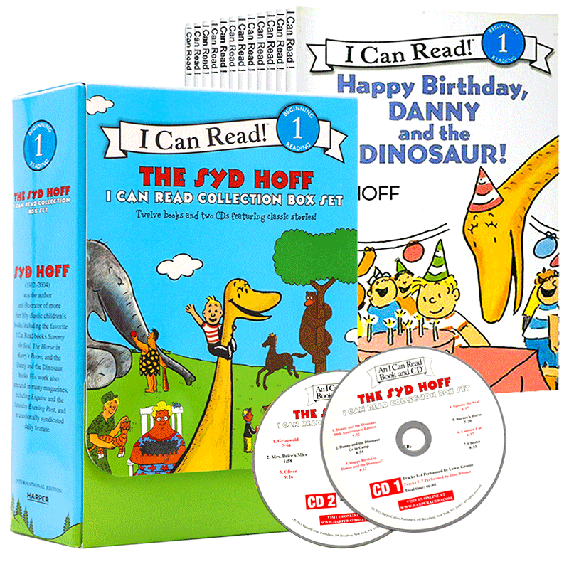 Icanreaddi一阶段全12册+2CD