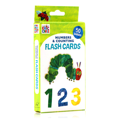 卡尔爷爷礼盒装数字计数卡片 World of Eric Carle Numbers & Counting Flash Cards 英文原版书籍 亲子互动数学启蒙 Eric Carle