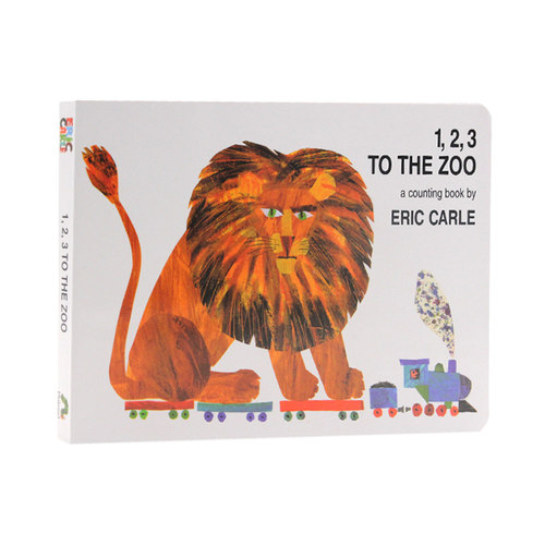 英文原版123totheZoo纸板书
