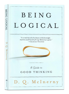 简单的逻辑学 英文原版小说 Being Logical 经典读物 青少年课外阅读书籍 思维指南 进口科普哲学书 D.Q. McInerny 麦克伦尼 平装