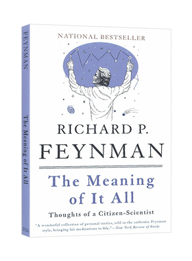 费曼讲演录 英文原版 The Meaning of It All: Thoughts of a Citizen-Scientist 一个平民科学家的思想 进口原版书籍
