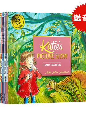 凯蒂的文化艺术之旅12册全套 英文原版绘本 Katie and The Sunflowers and other Tales 走进书中美术馆儿童文化艺术启蒙英语读物