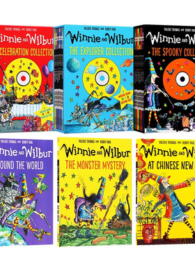 牛津精品绘本女巫温妮绘本系列 Winnie and Wilbur 英文原版绘本  吴敏兰书单温妮女巫魔法绘本图画故事书插图童书 万圣节主题绘本