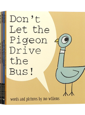 ThePigeon鸽子系列7册英文原版