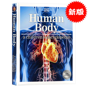英文原版 图解大开本 全彩精装 儿童人体百科全书 Encyclopedia Body Human 英语科普读物 新版 DK科学百科系列 Children