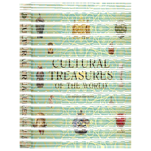DK出品 世界文化瑰宝英文原版Cultural Treasures of the World中小学生英语课外兴趣阅读全彩精装图解进口英语科普百科全书精装版