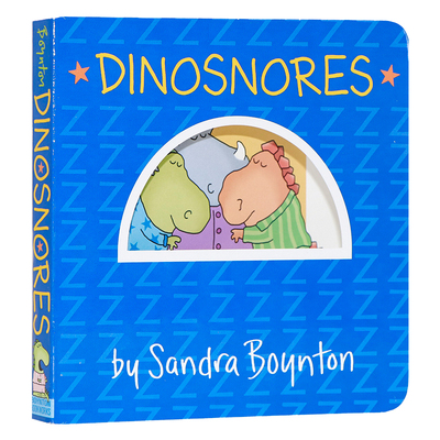 恐龙Dinosnores英文原版绘本