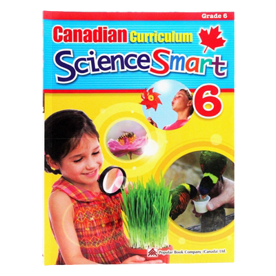加拿大教材科学练习册6年级 英文原版 Canadian Curriculum Science Smart Grade 6 进口教材教辅工具书六年级 Popular book