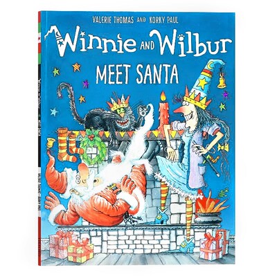 遇见圣诞老人英文原版绘本