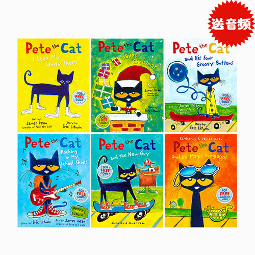PetetheCat皮特猫英文绘本