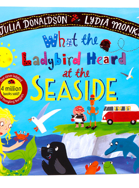 小瓢虫在海边听到了什么 英文原版绘本What the Ladybird Heard at the Seaside名家Julia Donaldson朱莉娅唐纳森小瓢虫听故事系列