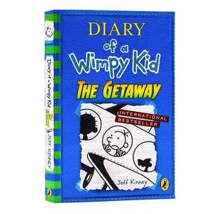 小屁孩哭包日记12 逃跑去度假 英文原版Diary of a Wimpy Kid #12: The Getaway 英文版儿童图画故事书 英语漫画课外阅读儿童文学