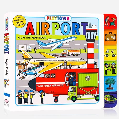 playtown系列翻翻书英文原版绘本