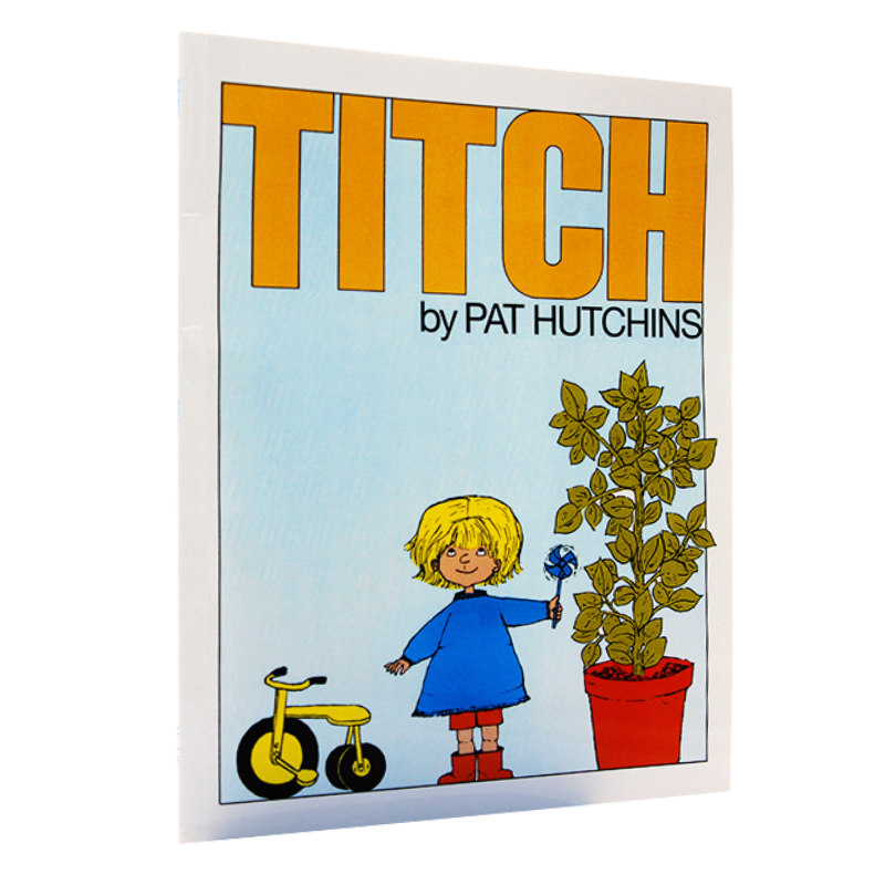 小蒂奇 英文原版绘本 Titch 母鸡萝丝去散步同作者 Pat Hutchins 儿童英语启蒙图画书 亲子共读 进口英语书籍 Aladdin出版