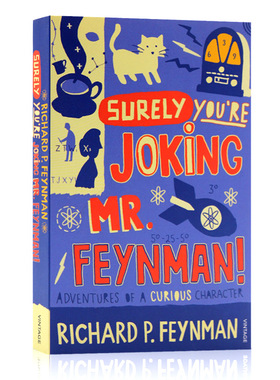 别逗了/别闹了费曼先生英文原版正版 Surely You're Joking Mr Feynman 阿信书单 RP费曼 英文版进口书籍 物理学