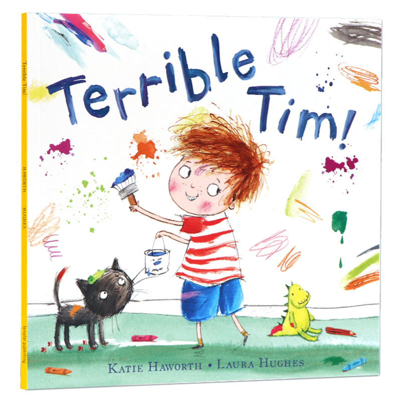 鬼马精灵的蒂姆英文原版绘本