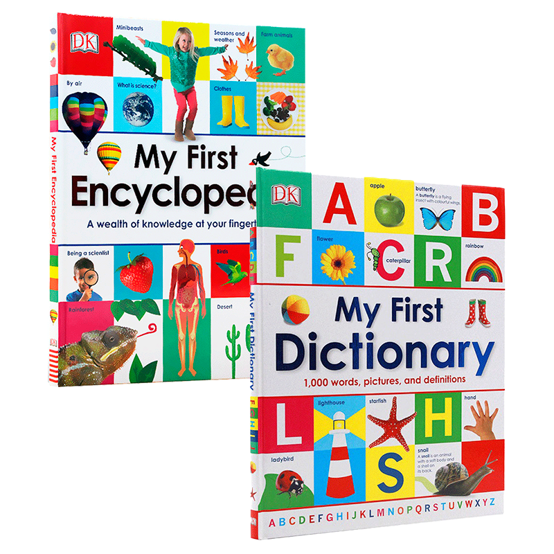 现货 DK My First Dictionary 我的字典 儿童图解词典系列精装大开 英文原版绘本 培养宝宝英语读本 认知单词学习能力参考书 教辅,书籍/杂志/报纸,儿童读物原版书,淘宝优惠券,粉丝福利购,淘宝优惠卷