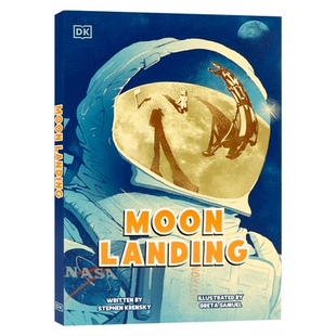 DK精品 登月阿波罗11号英文原版 Moon Landing The Incredible Story of the Apollo 11 Mission儿童航天启蒙书培养太空探索好奇心