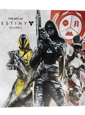 命运的艺术2游戏艺术设定集第二卷 英文原版The Art of Destiny Volume 2 视觉探索英语读物读本科幻世界彩绘版精装大开图书籍