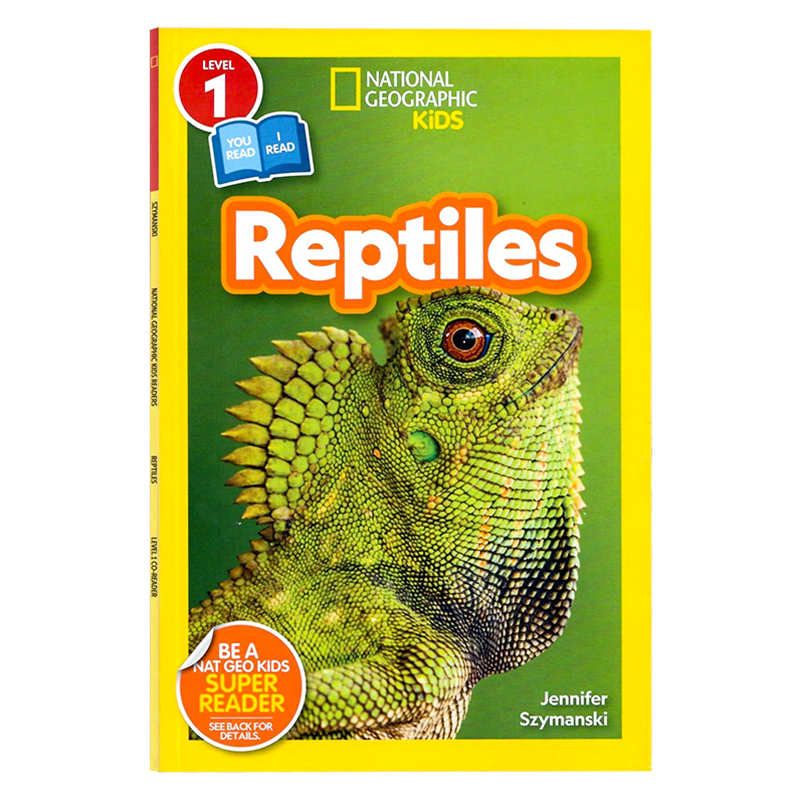 爬行动物英文原版绘本