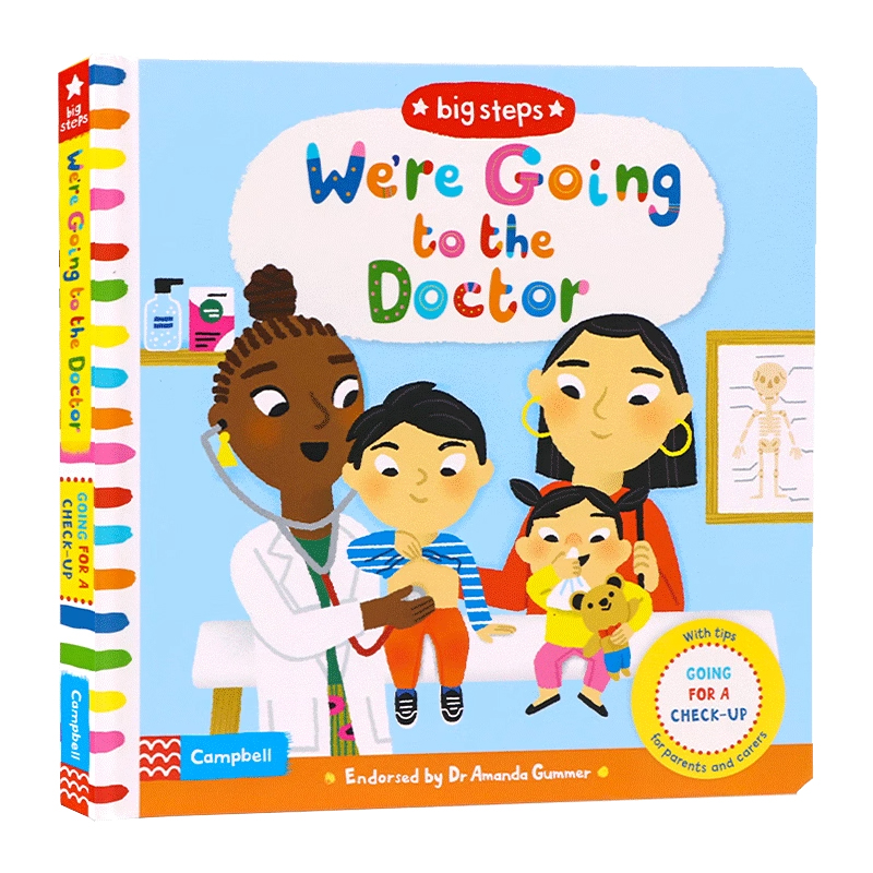 看医生英文原版绘本行为习惯