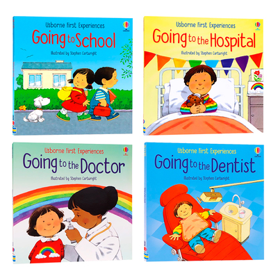 Usborne出品学龄前儿童绘本4册