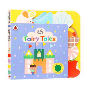 小瓢虫宝宝触摸书错层书童话故事英文原版 Baby Touch Fairy Tales 低幼儿童触感训练认知 亲子共读睡前故事纸板Ladybird1-3岁