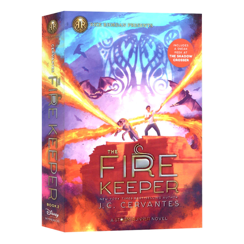 波西杰克逊书系列 玛雅神话故事2 the fire keeper 英文原版 a storm