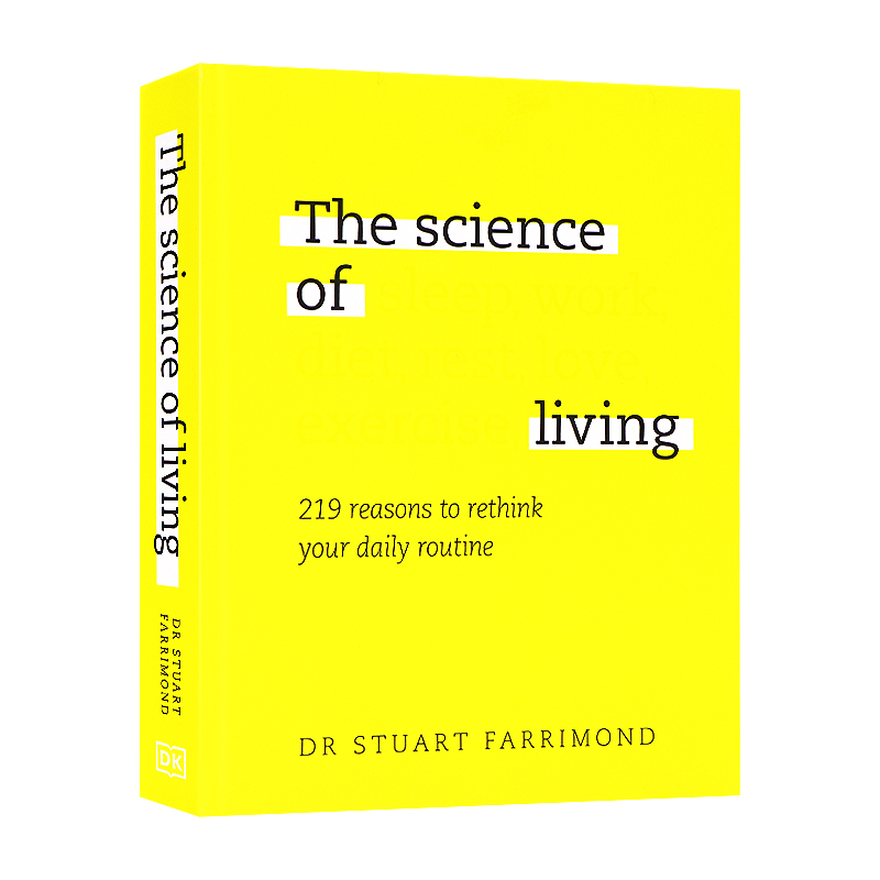 DK生活科学 219个考虑您日常工作的理由 英文原版 The Science of Living 泰晤士报畅销书 英文版 英文图解百科 书籍/杂志/报纸 原版其它 原图主图