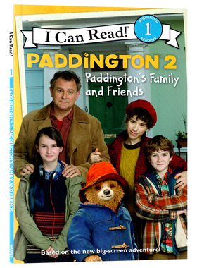 帕丁顿熊的家人和朋友们 英文原版  Paddington's Family and Friends  第一级“我会读”书籍  学习拼读单词和句子 电影书籍