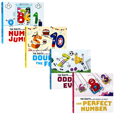 数学主题牛津精品绘本4册组套