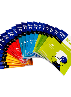 牛津邦德Bond 11+ 评估测试 Maths/English/Verbal/Non-verbal  数学/英语/文字推理/逻辑推理 小学教辅 含答案 英文原版