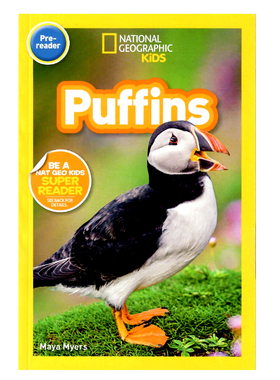 海鸟 英文原版绘本 National Geographic Kids pre-Readers:Puffins 国家地理分级阅读读物入门级 全彩低幼英语启蒙 科普百科书