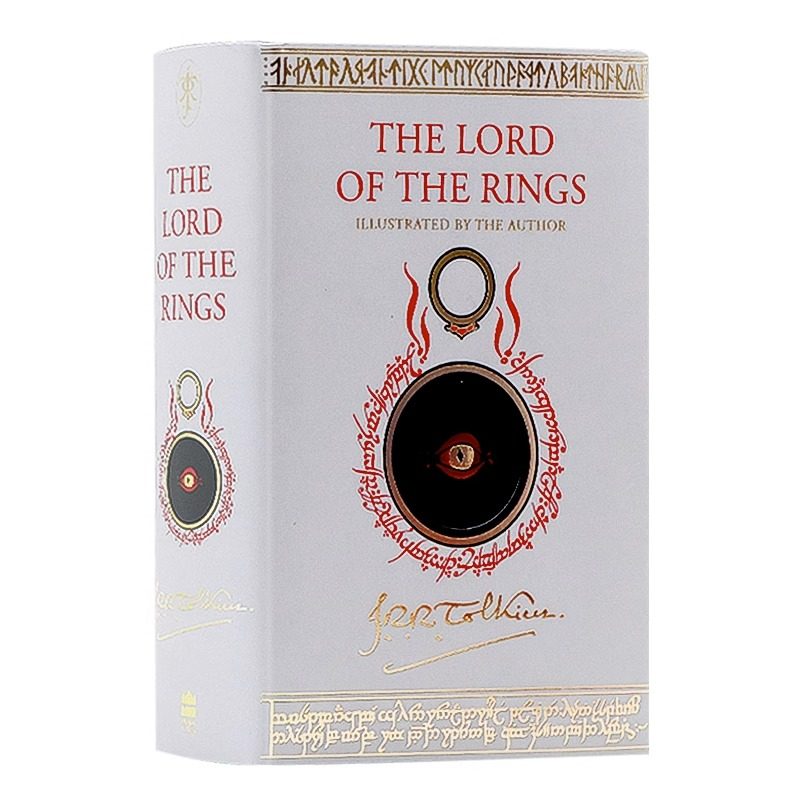 现货 指环王 英文原版The Lord of the Rings 新版 经典名著 托尔金亲绘彩色插图 青少年课外趣味阅读经典文学 J. R. R. Tolkien