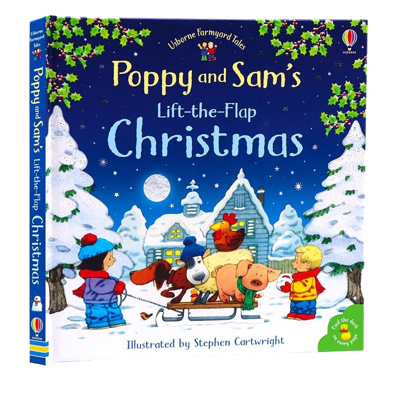 现货Usborne波比和山姆的圣诞节