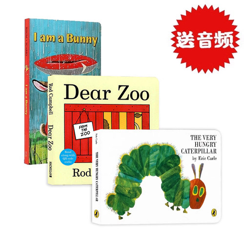 英文原版绘本儿童纸板书