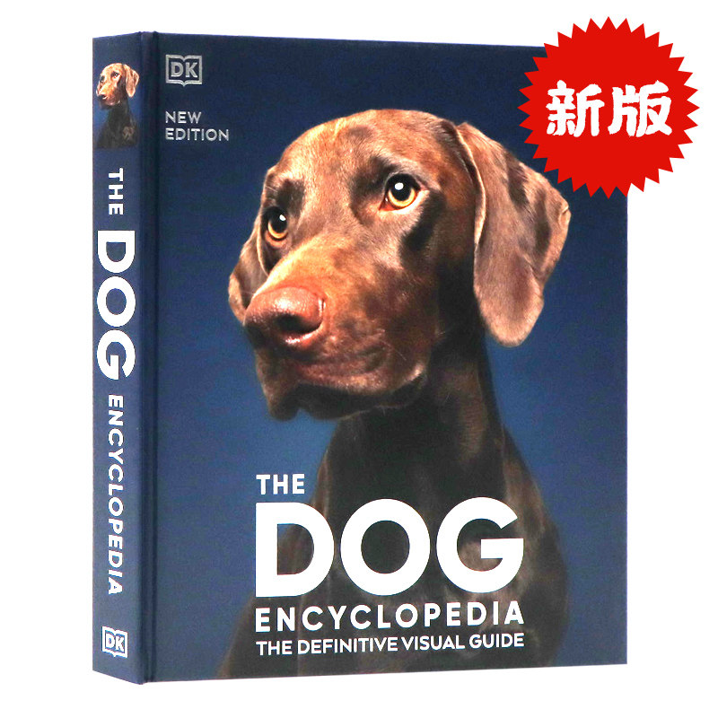 预售DK狗狗图解大百科全书英文原版 The Dog Encyclopedia 养狗参考工具书狗类图解视觉指南百科图鉴犬类品种进化养护训练科普