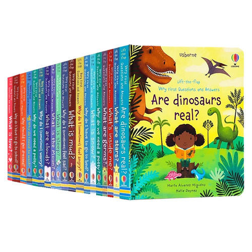 问与答科学立体翻翻书英文原版