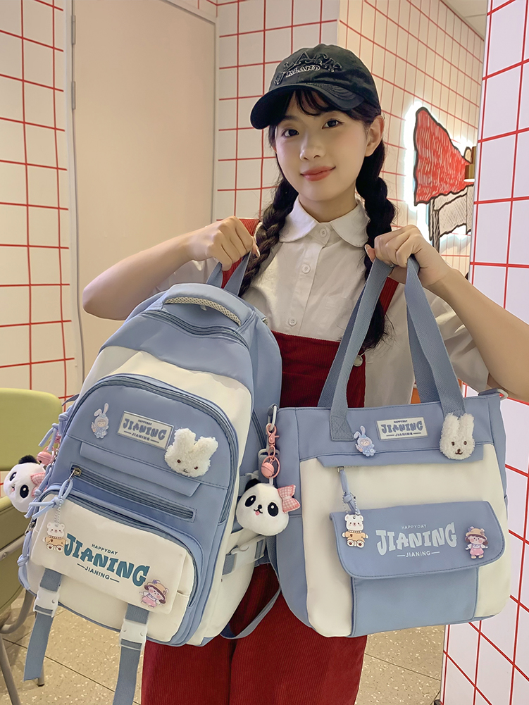 伊梵络初中生书包3一6年级