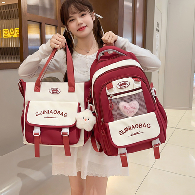 书包女初中生大容量韩版高颜值