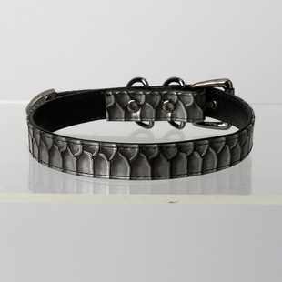 手作鳄鱼纹小众原创项圈PUPPY亚文化choker蛇纹黑色装饰个性饰品