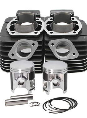 摩托车气缸体活塞总成RD350 yamaha 1973 1974 1975 cylinder kit