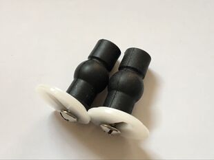 东鹏 益高 箭牌马桶盖配件马桶盖固定膨胀螺丝 黑色上锁螺钉